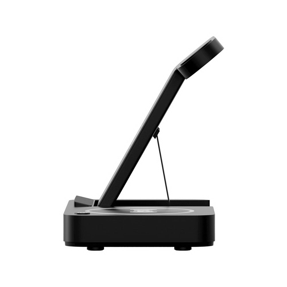 QuadCharger - 4 in 1 Wireless Charger - LED - Black