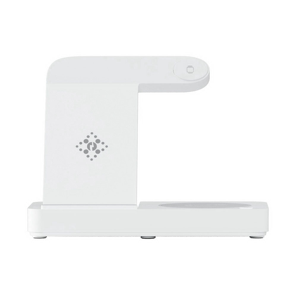 PowerHub 4 in 1 Wireless Charger - LED - White