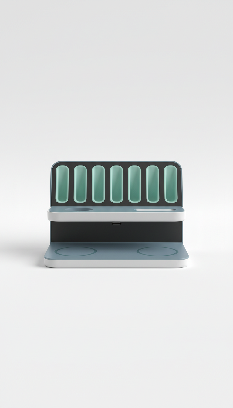 Wireless Charging Pad Glass Top