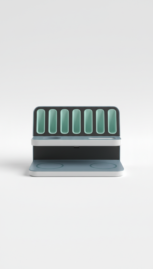 Wireless Charging Pad Glass Top