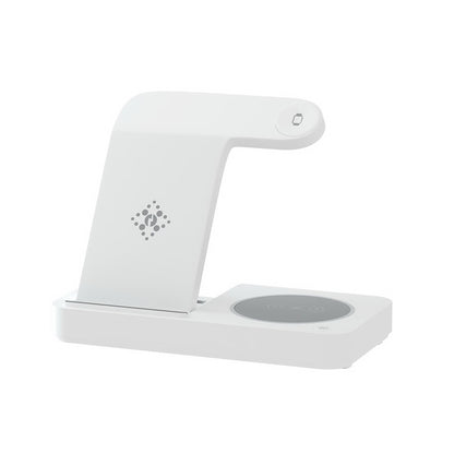 PowerHub 4 in 1 Wireless Charger - LED - White